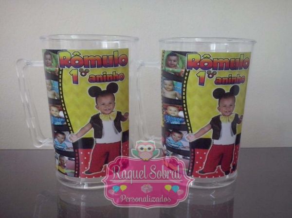 Caneca de Acrílico Mickey