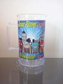 Caneca de Acrílico Super Heróis