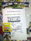 Kit de colorir Hulk