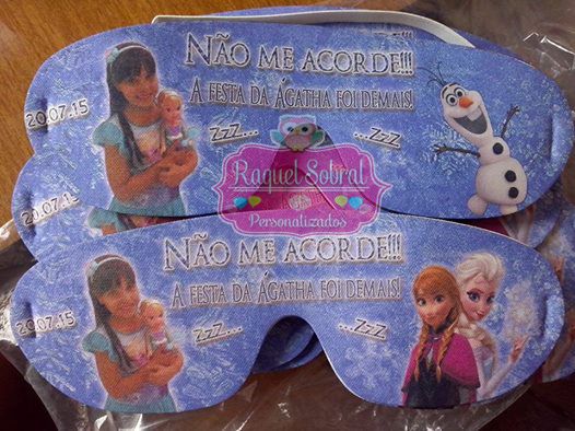 Máscara de dormir Frozen